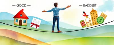 Deudas Buenas vs. Deudas Malas: Aprende a Distinguirlas